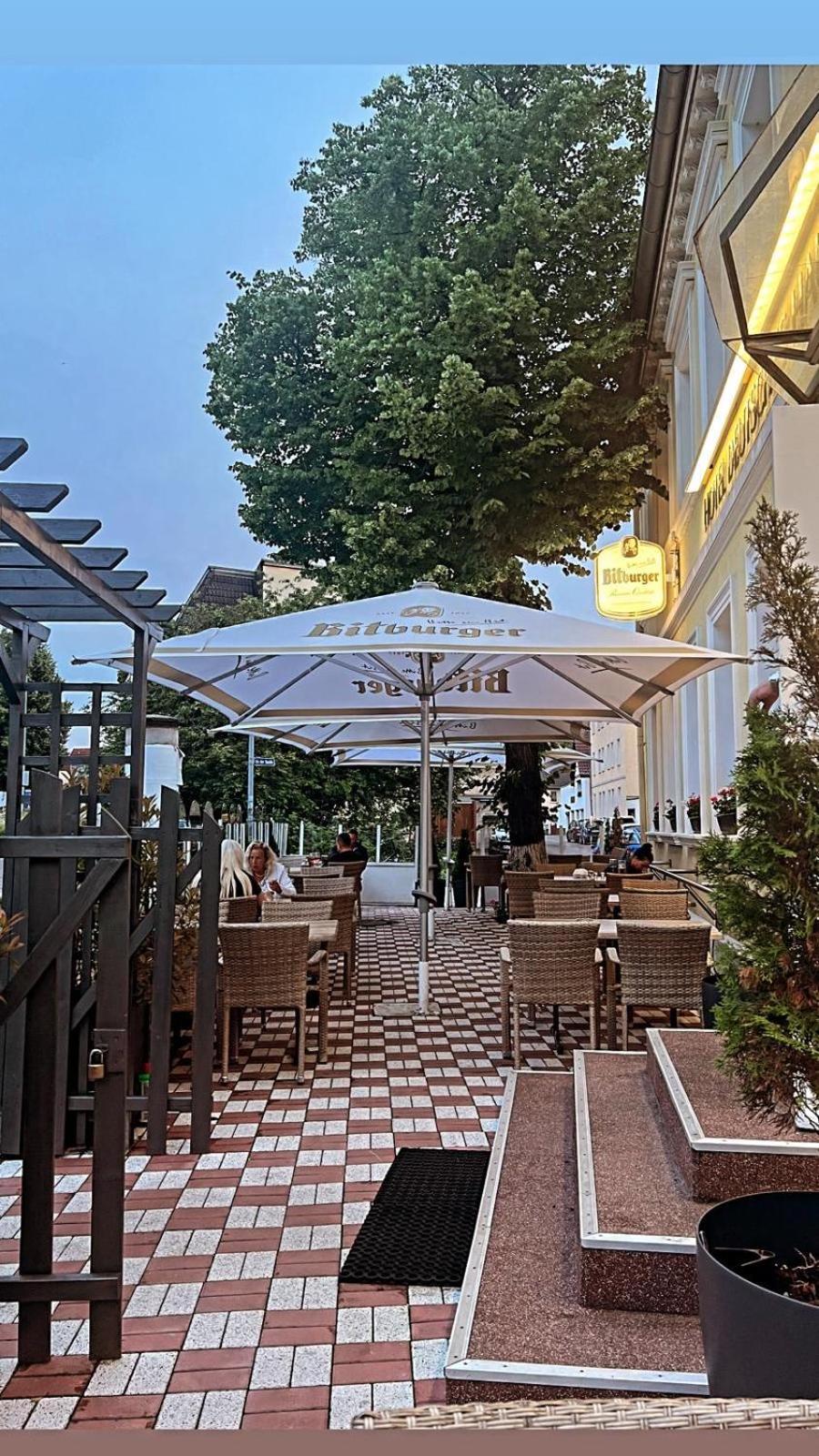 Hotel Alento Im Deutschen Haus Restaurant Olympia Magdeburgo Exterior foto
